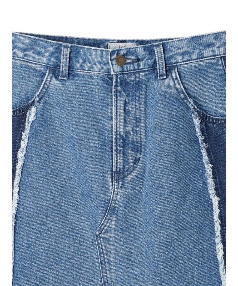 earth music&ecology Ｌｅｅ×ｅ．ｍ．ａ．ｅ　切替デニムスカート 