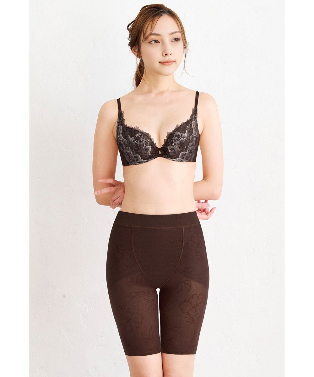 WACOAL ガードル ロング丈 高くヒップアップ 下腹部もすっきり ラクな着用感 レディース メッシュタイプ GRC426 /ワコール 