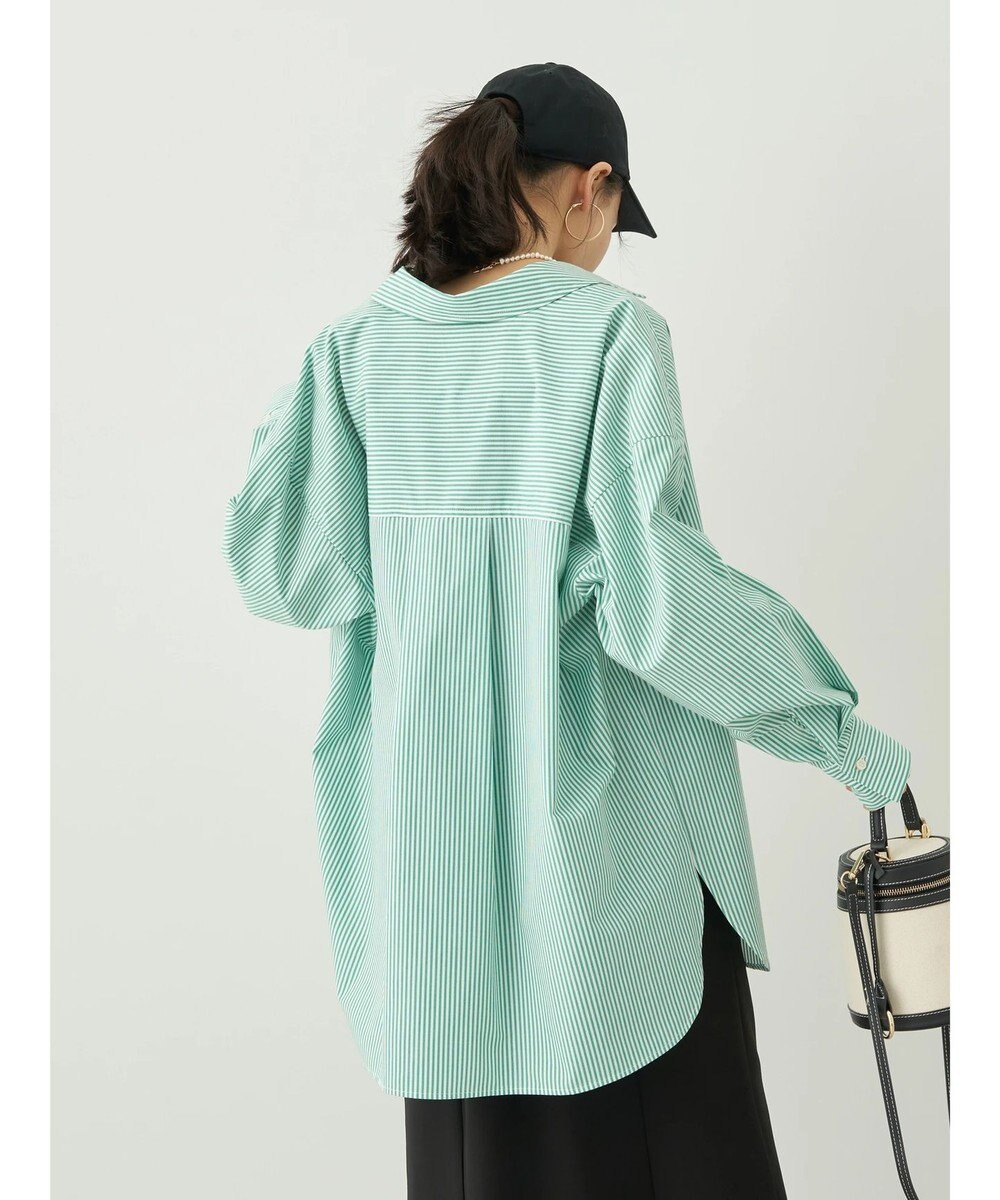 earth music&ecology ボーイズライクシャツ 