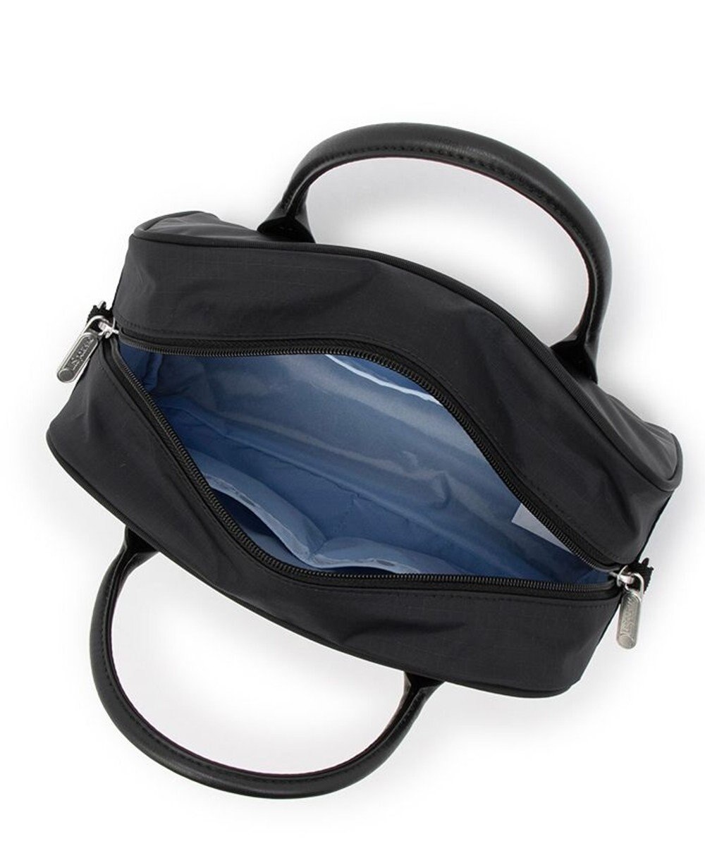 LeSportsac SQUARE TH CROSSBODY/アップタウンディープシーブルー/ブラック 