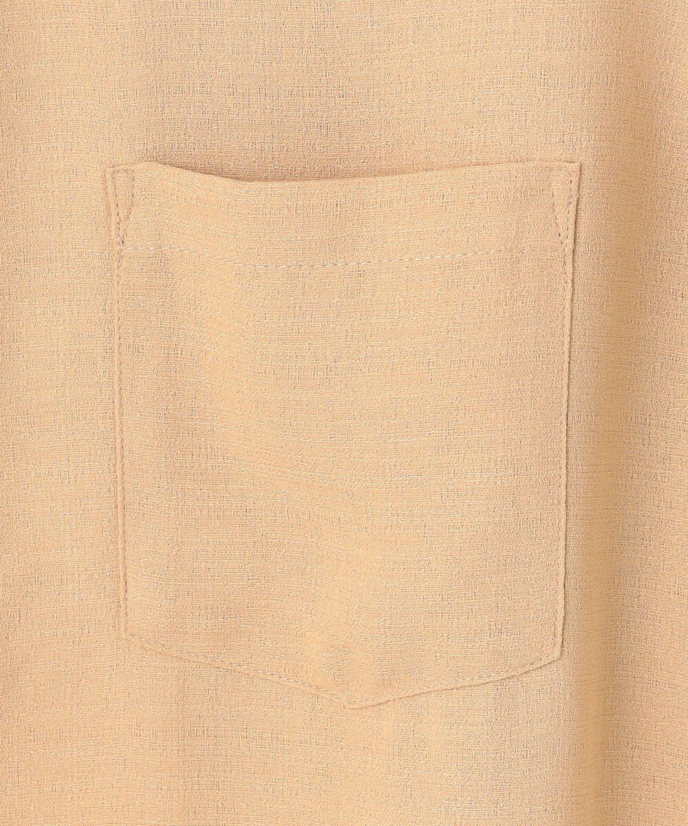 J.PRESS MEN 【WEB・一部店舗限定】リネンライク オープンカラーシャツ 