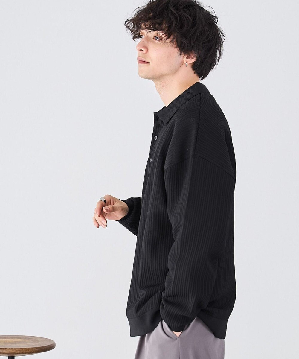 WEGO クリアライトメッシュポロプルオーバー 