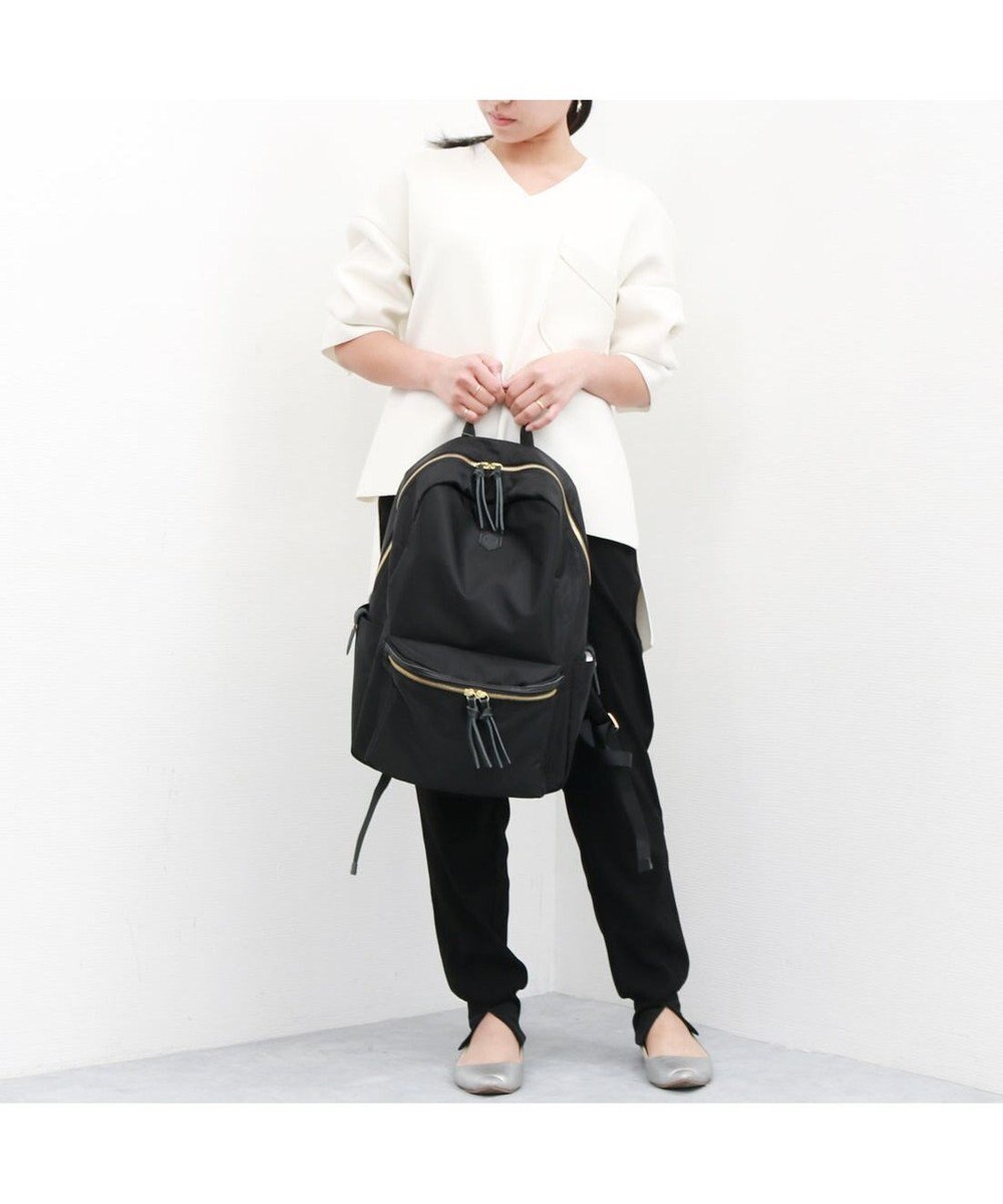 UNBILLION 【テレビ ドラマ着用アイテム】ペルケ perche / ナイロン牛革付属リュック 