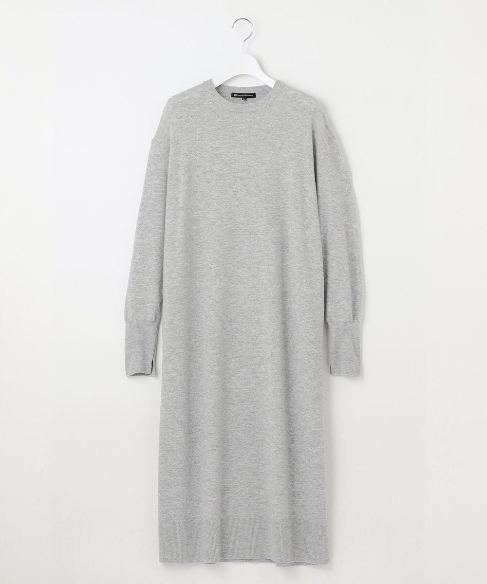 23区 【洗える】ウールカシミヤ ニットワンピース 