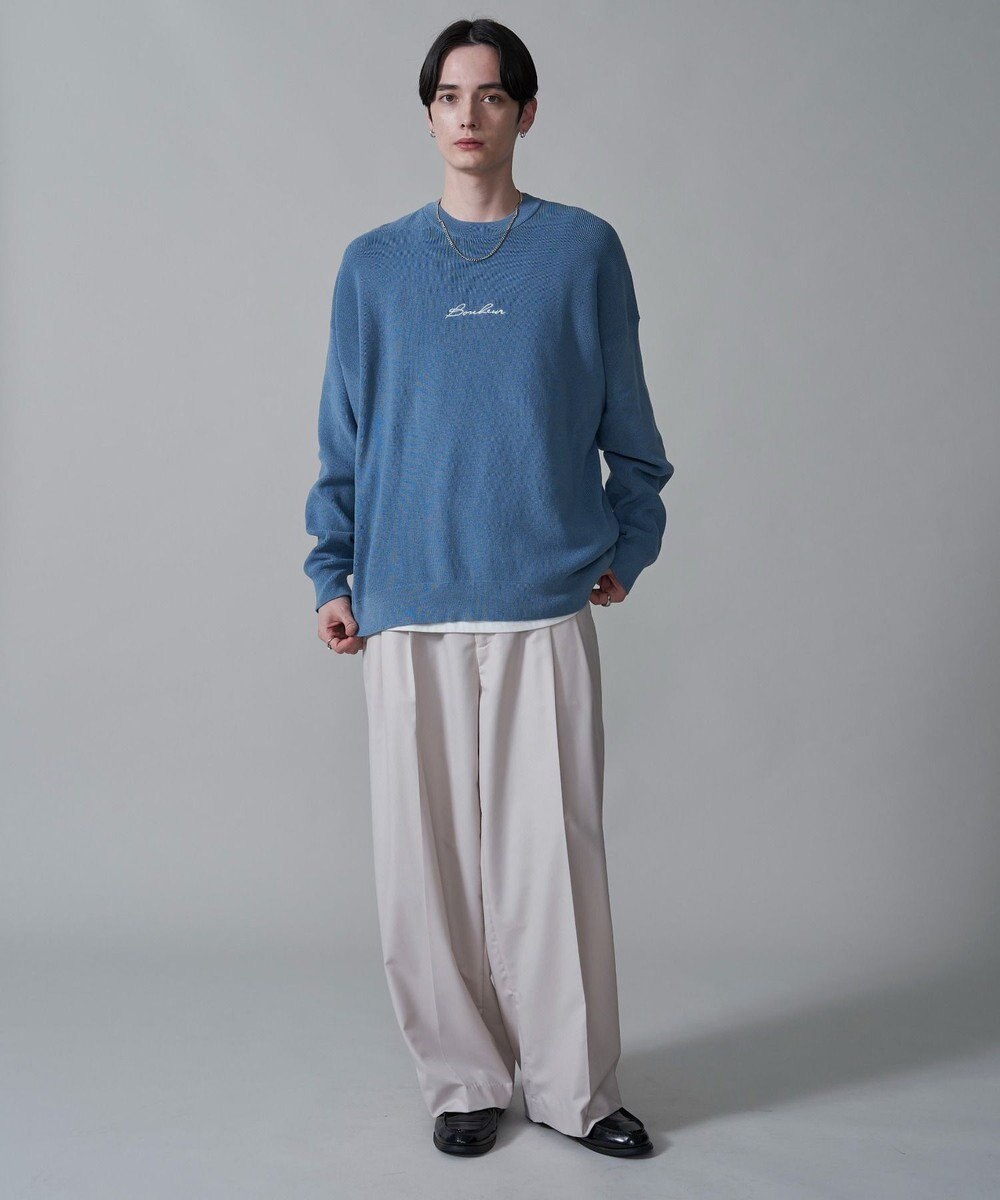 WEGO 【2点SET】アクセ付きワンポイントニットプルオーバー 