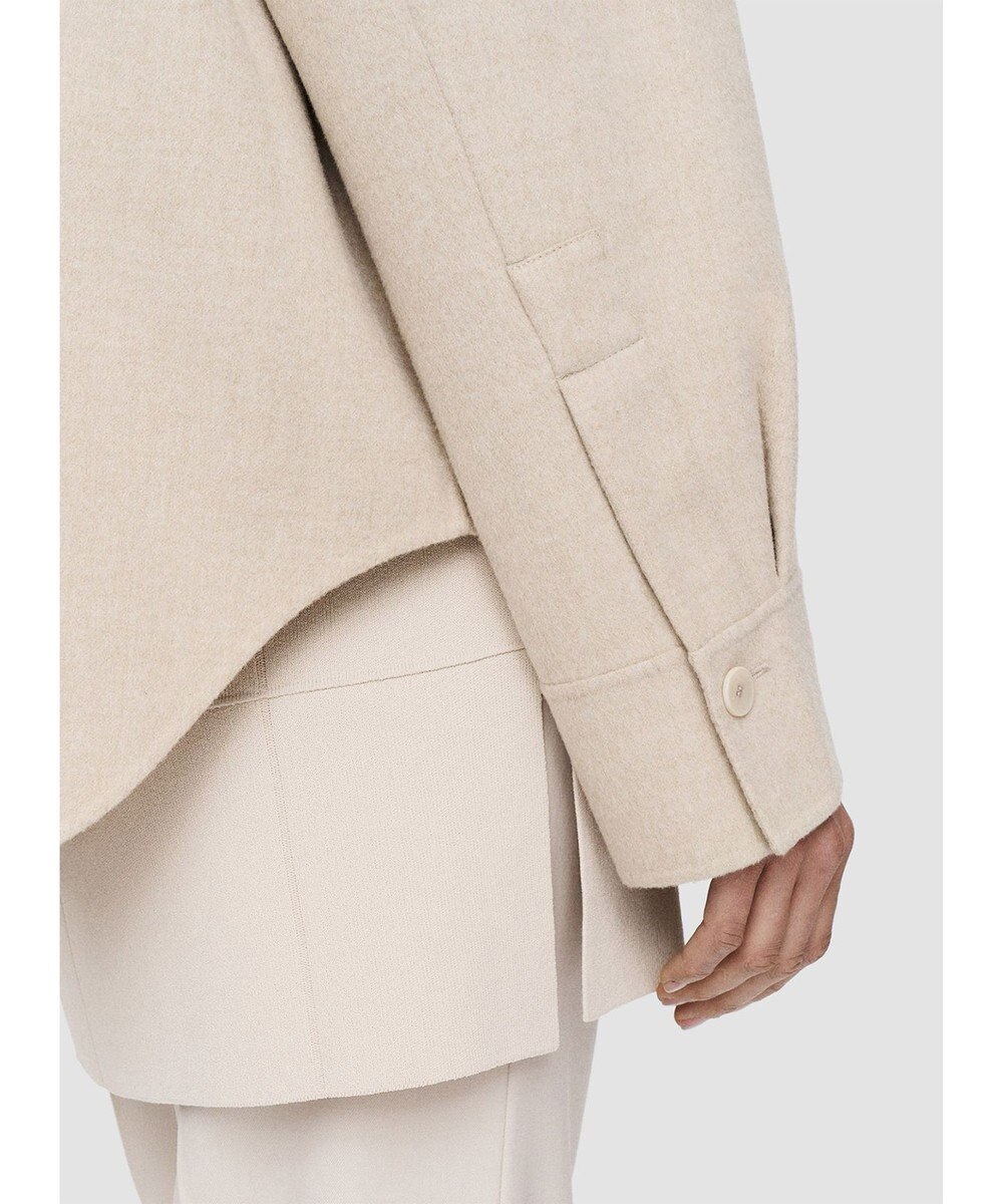 JOSEPH ライトダブルフェイス　シャツジャケット 