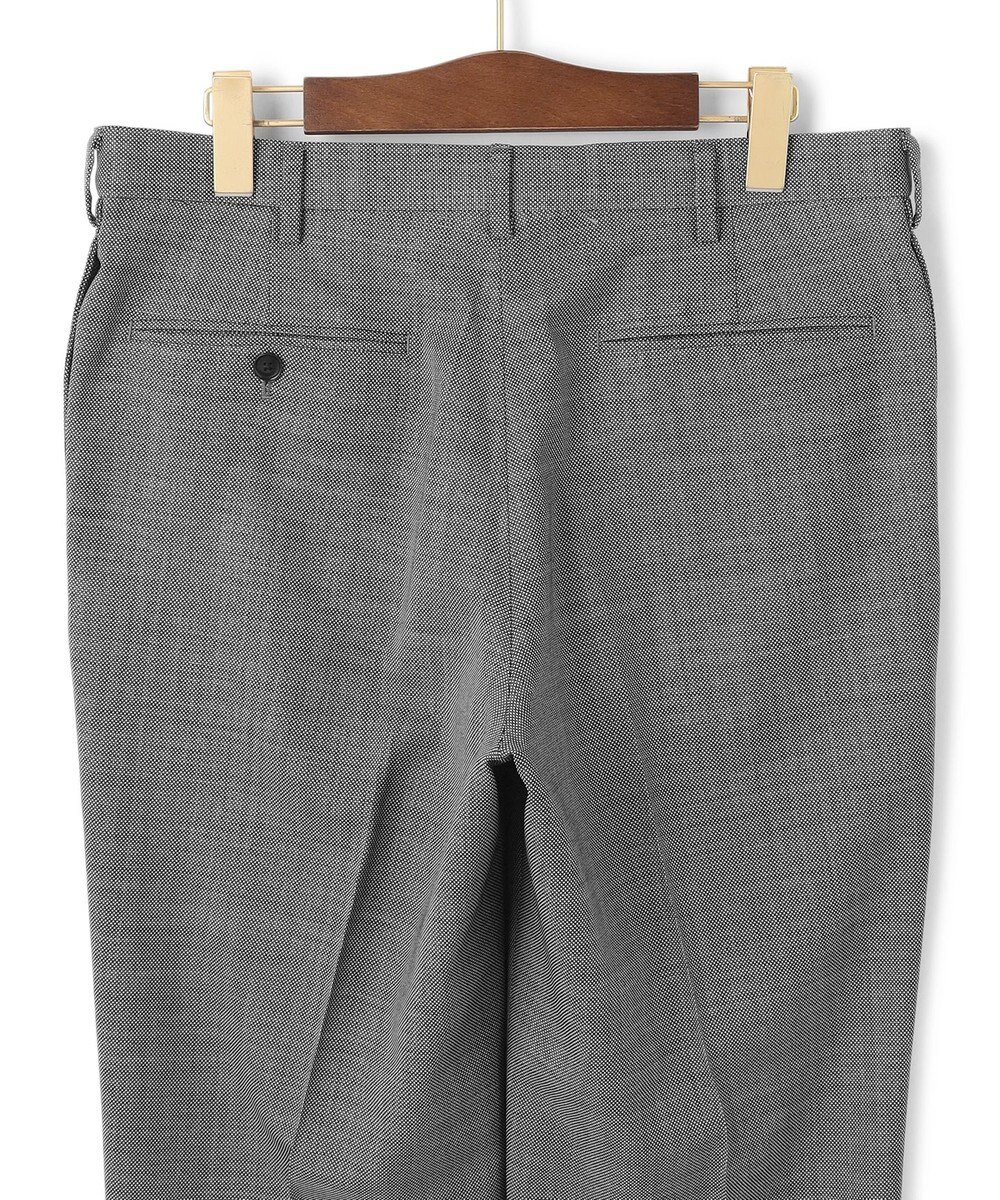 J.PRESS MEN 【KING SIZE】【Peppin Merino Comfort】【ウォッシャブル可 / 折り目加工】バーズアイ スラックス / ノータック 