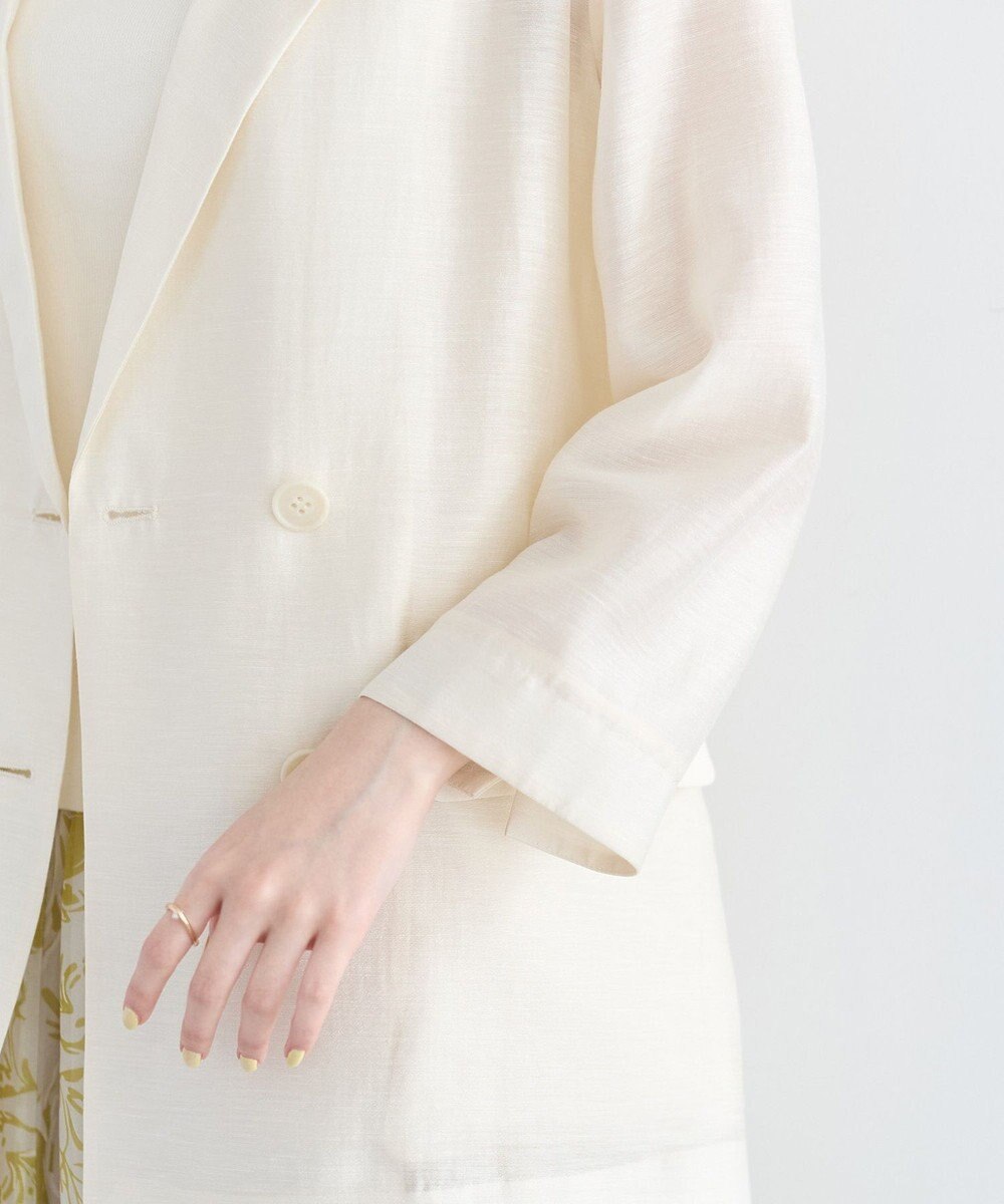 YECCA VECCA シアーテーラードジャケット 