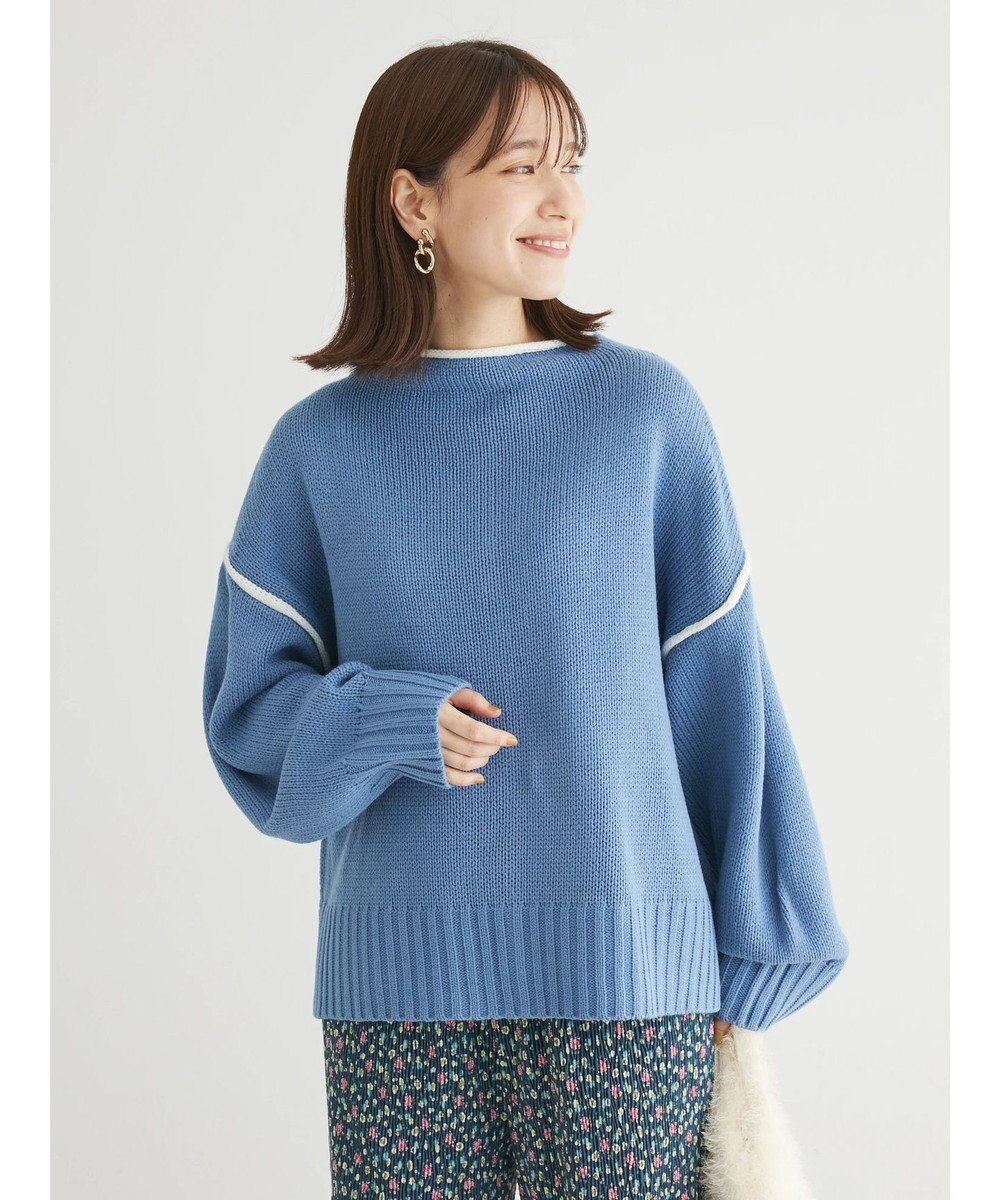 Green Parks ・Ｐｅｔｉｔ　Ｆｌｅｕｒ　ハイショクタートルニット 