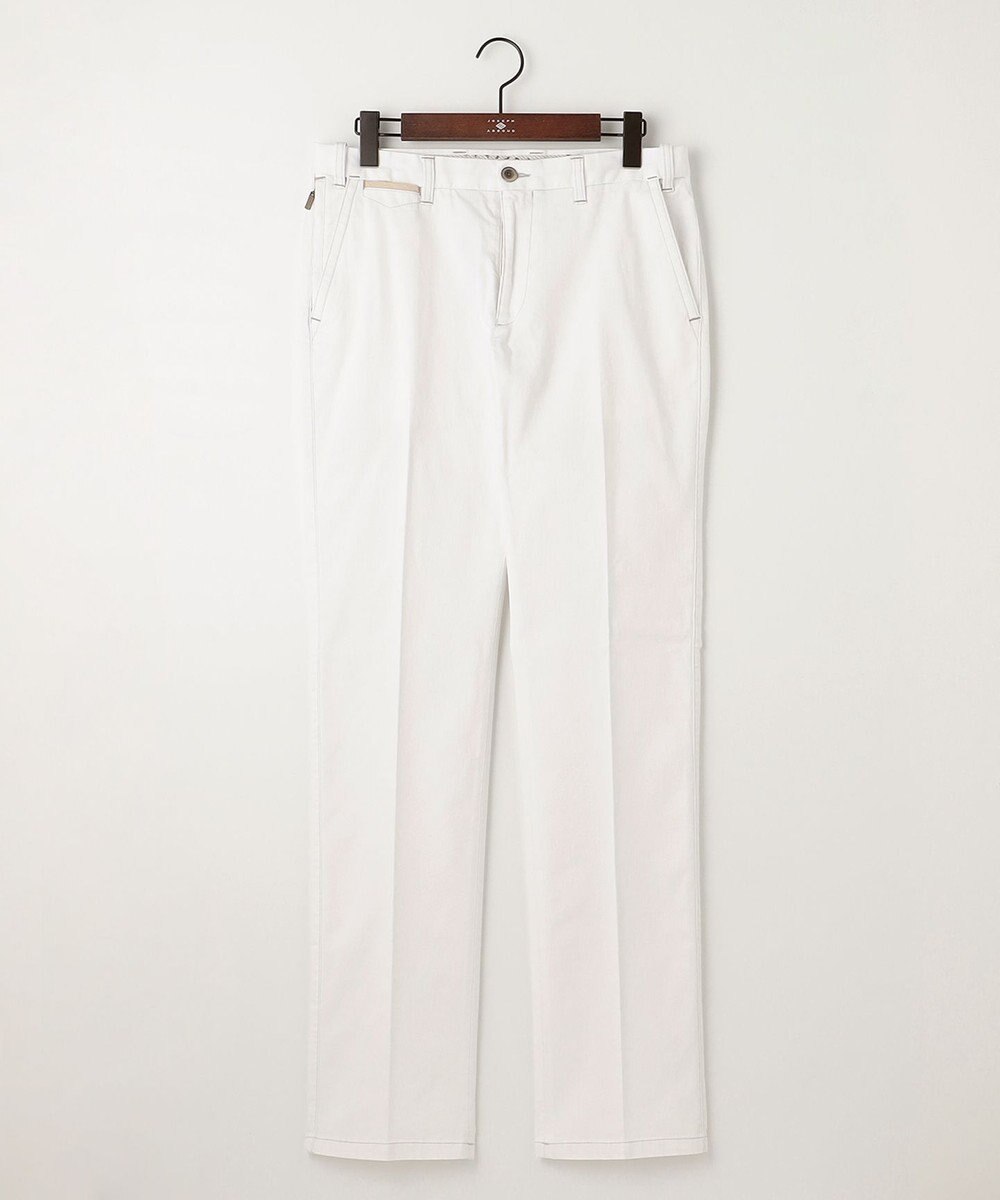 JOSEPH ABBOUD 【ウエストも伸びる！】オーガニックストレッチ パンツ 