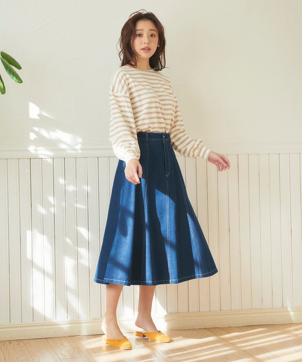 Feroux パフスリーブ ロンＴ 