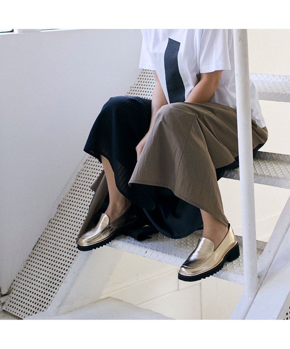 MODE ET JACOMO <D'ICI>ボリュームソールソフトローファー 