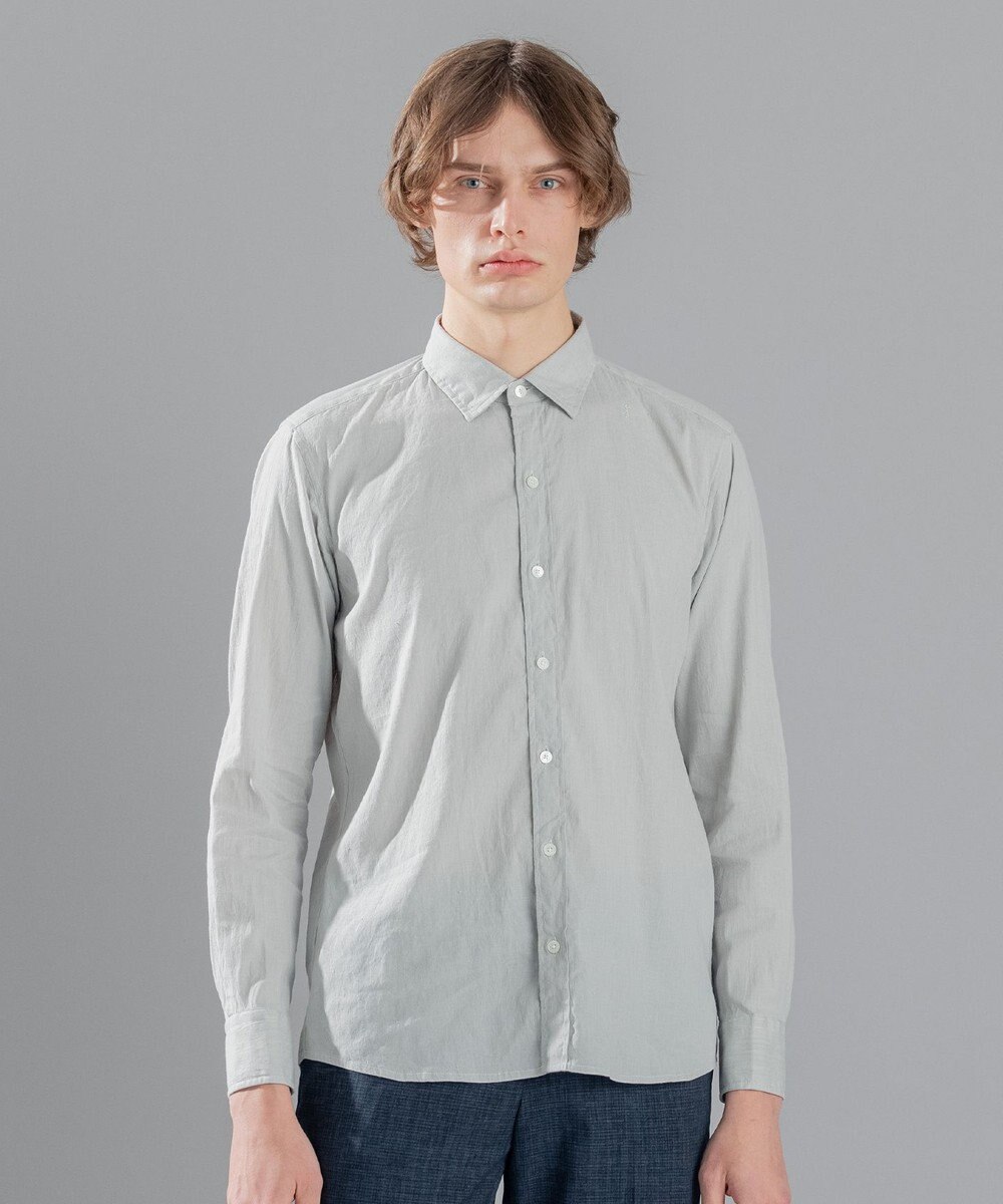 JOSEPH HOMME 【LEON 掲載】リネンストレッチブロード レギュラーカラーシャツ 