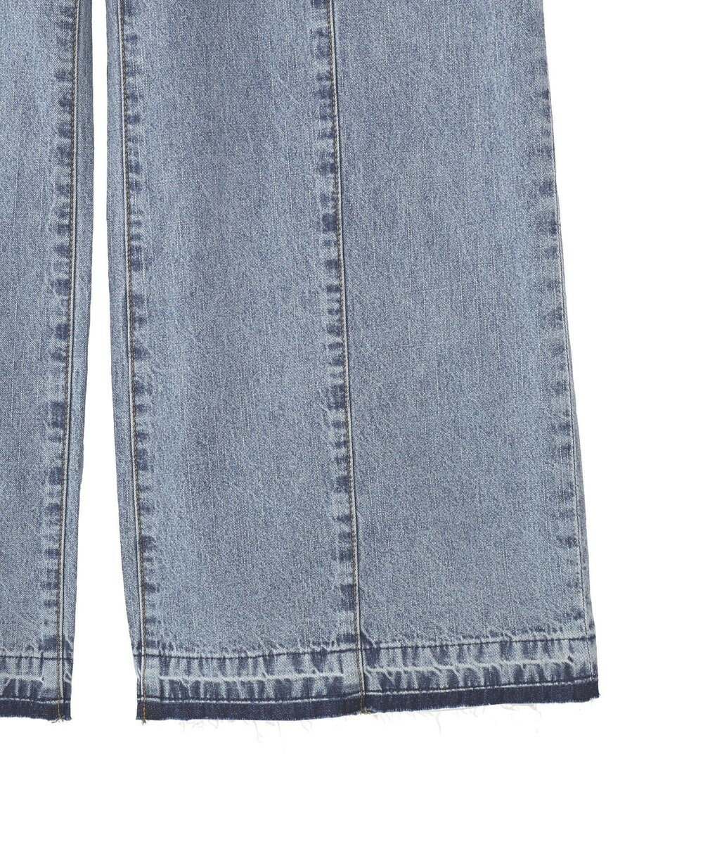 YECCA VECCA 綿麻バギーデニムパンツ 