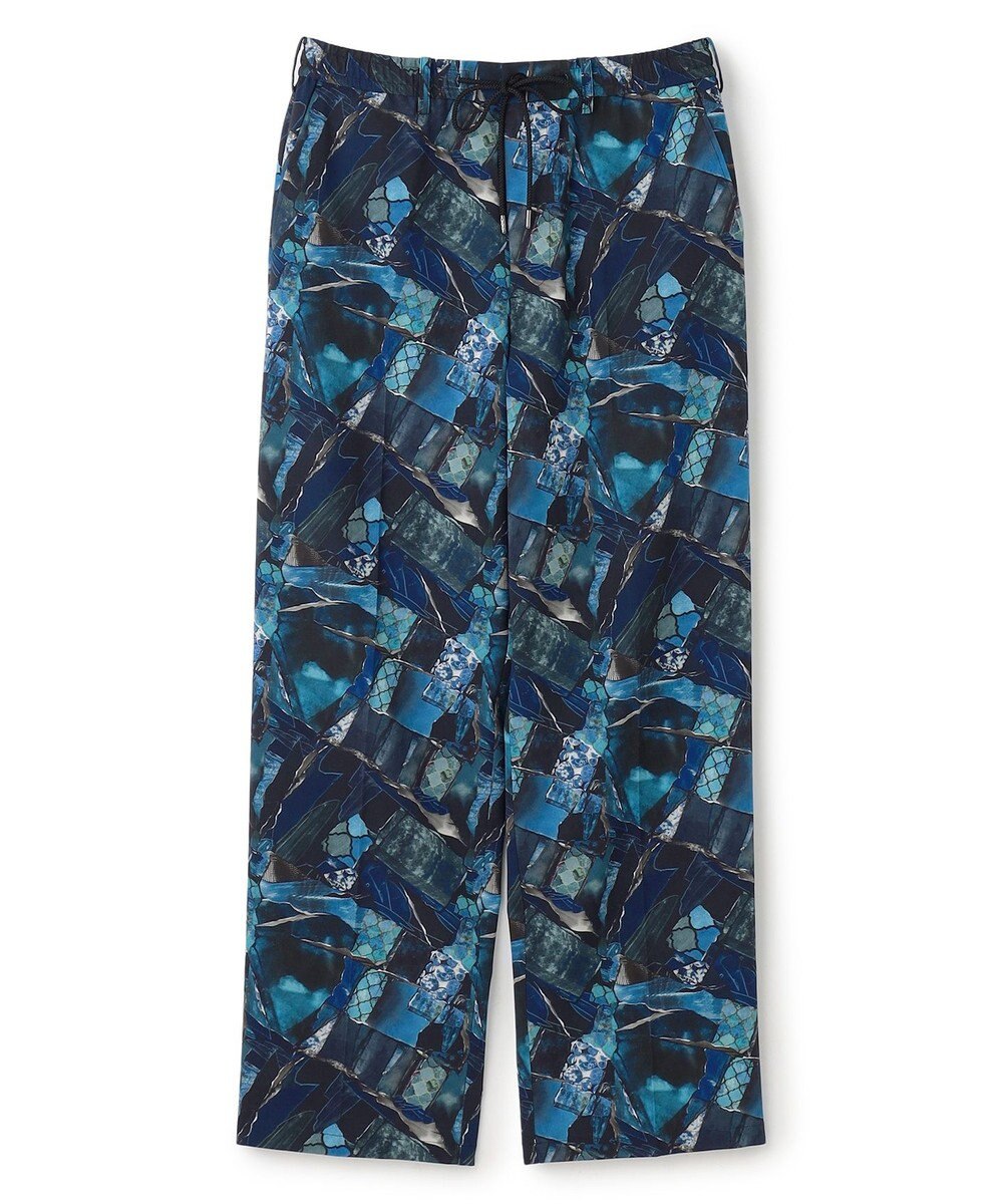 JOSEPH HOMME テクノボイルストレッチ ドロスト付きワイドストレートパンツ / HARRY CONVERTIBLE 