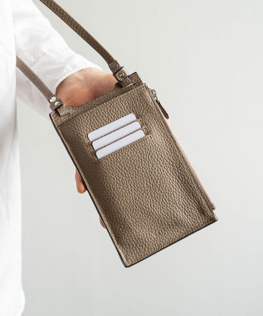 Atelier nuu 本革 スマホショルダー 