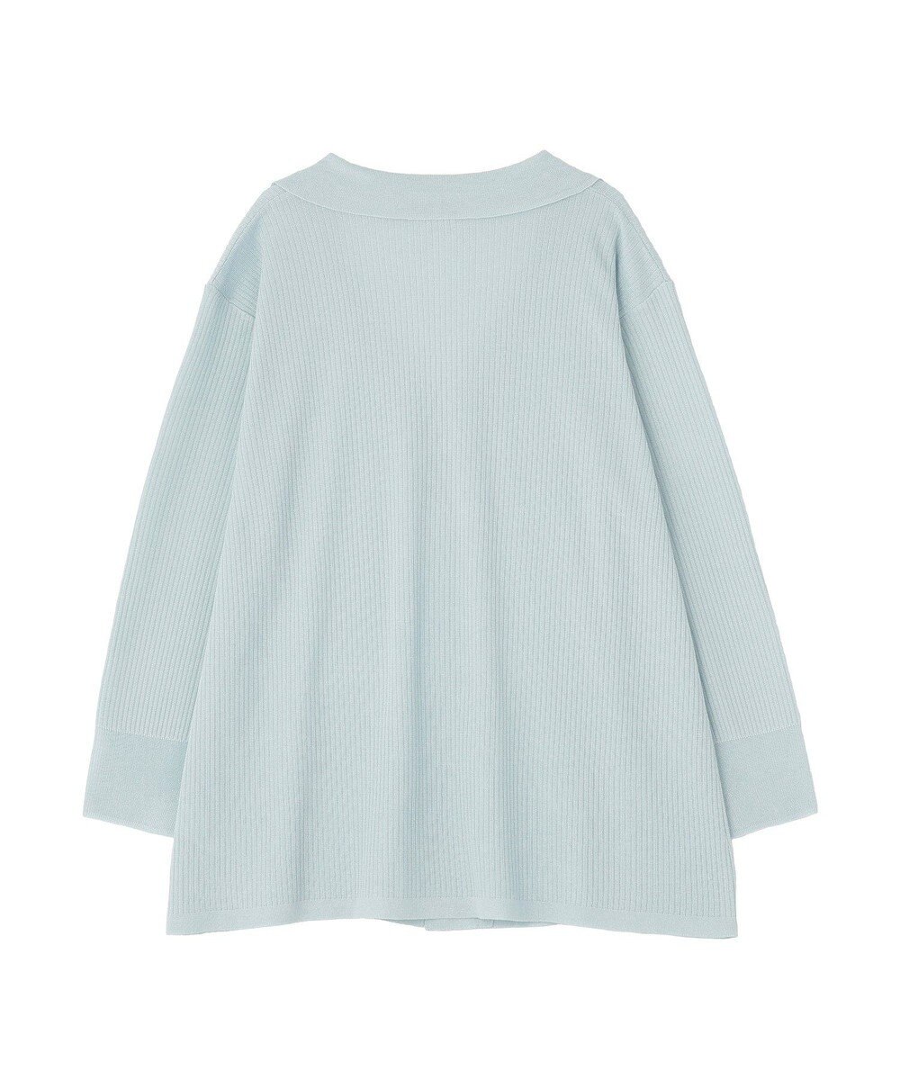 earth music&ecology テーラーカラーニットカーディガン 