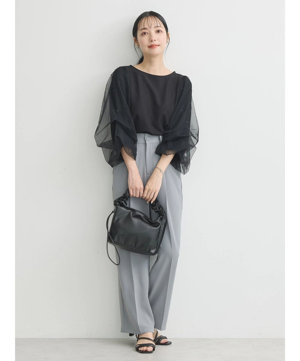 earth music&ecology キラキラストーンプルオーバー 