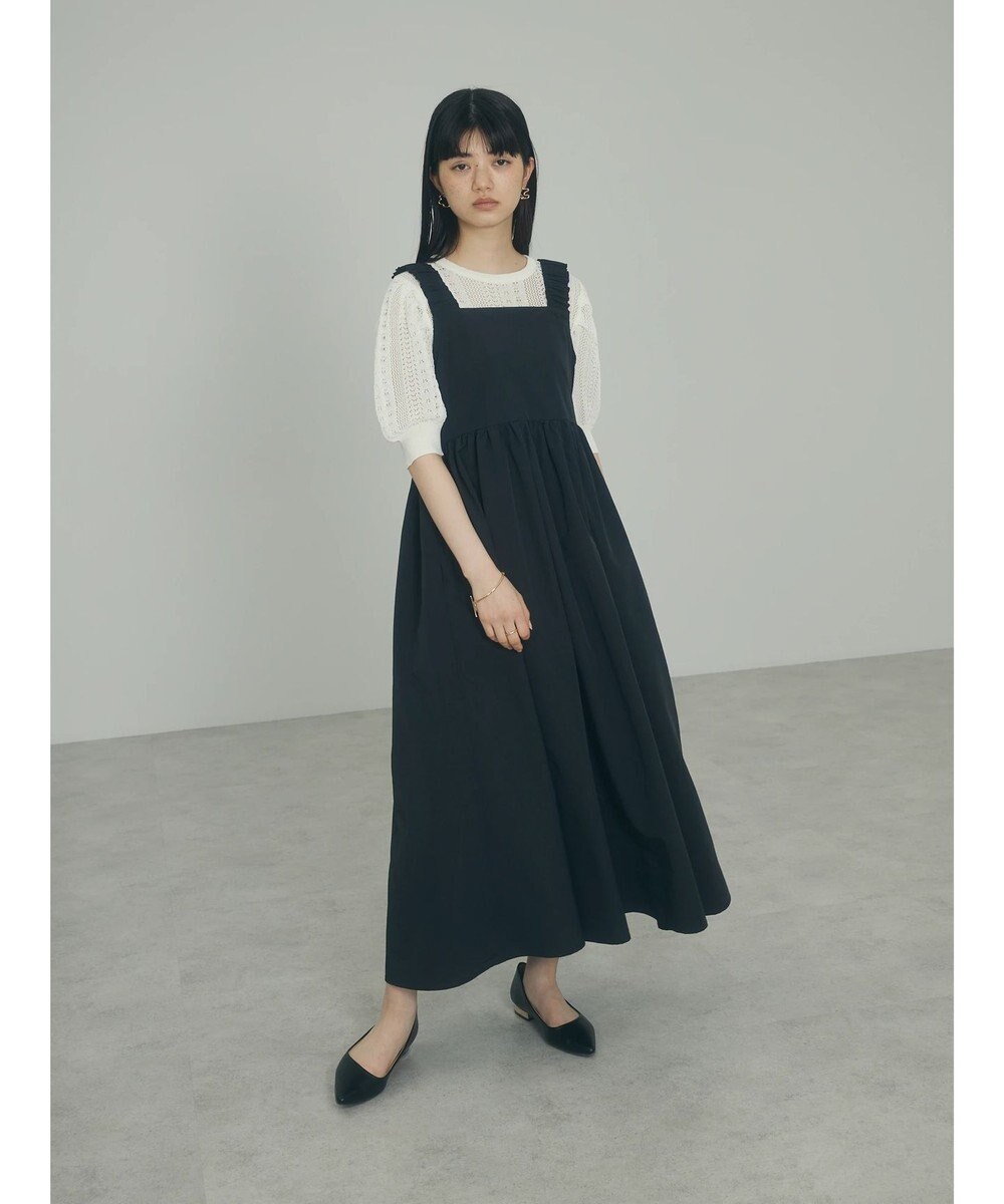 Green Parks ａ．透かし柄ニットプルオーバー 