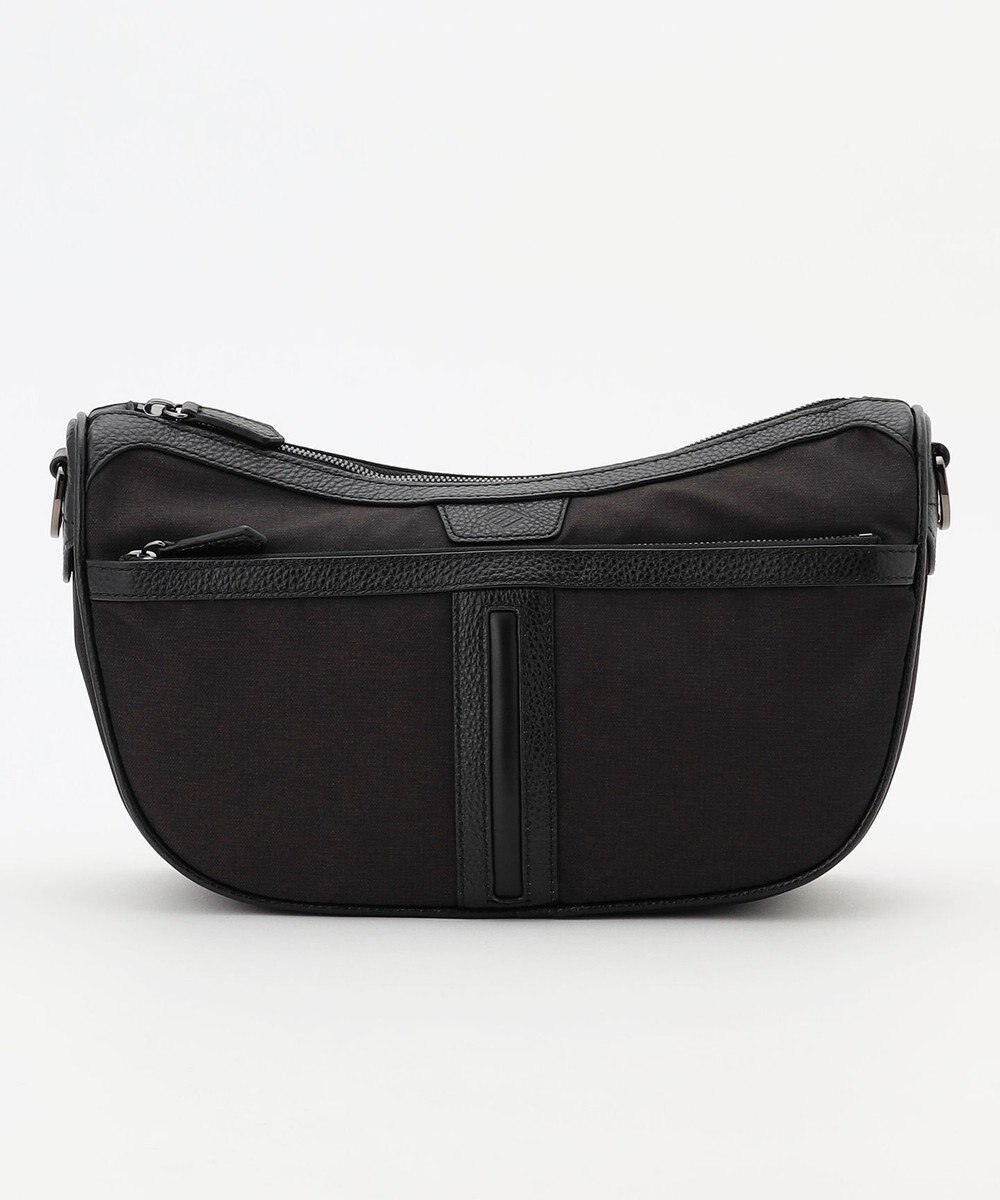 JOSEPH ABBOUD 【軽量/撥水素材】インターレースハーフムーンバッグ 