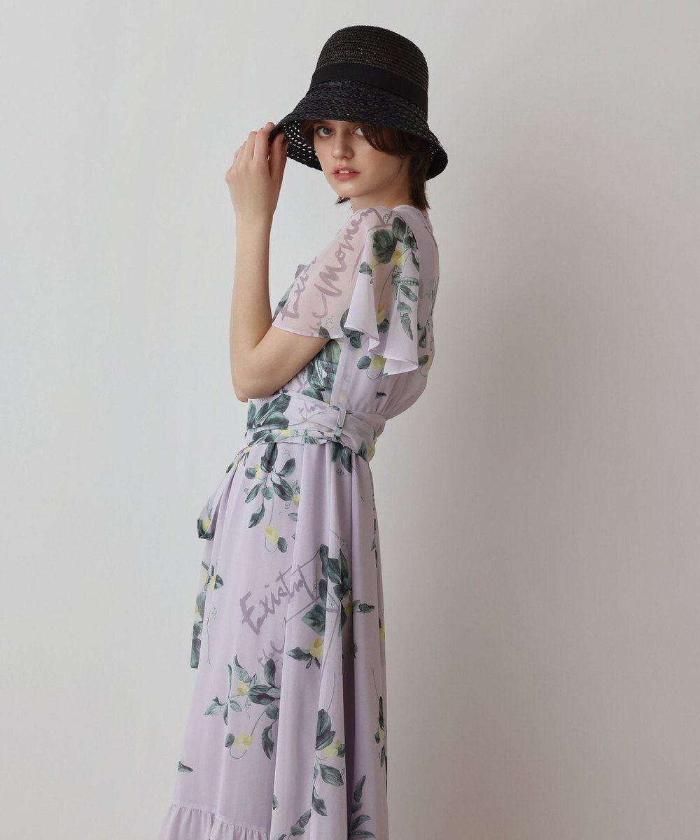 GRACE CONTINENTAL プリントセパレートワンピース 