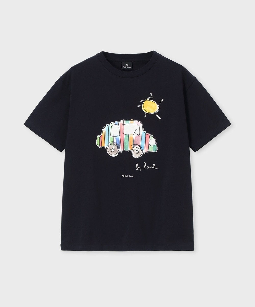 Paul Smith Drawn by Paul Striped Car Tシャツ 