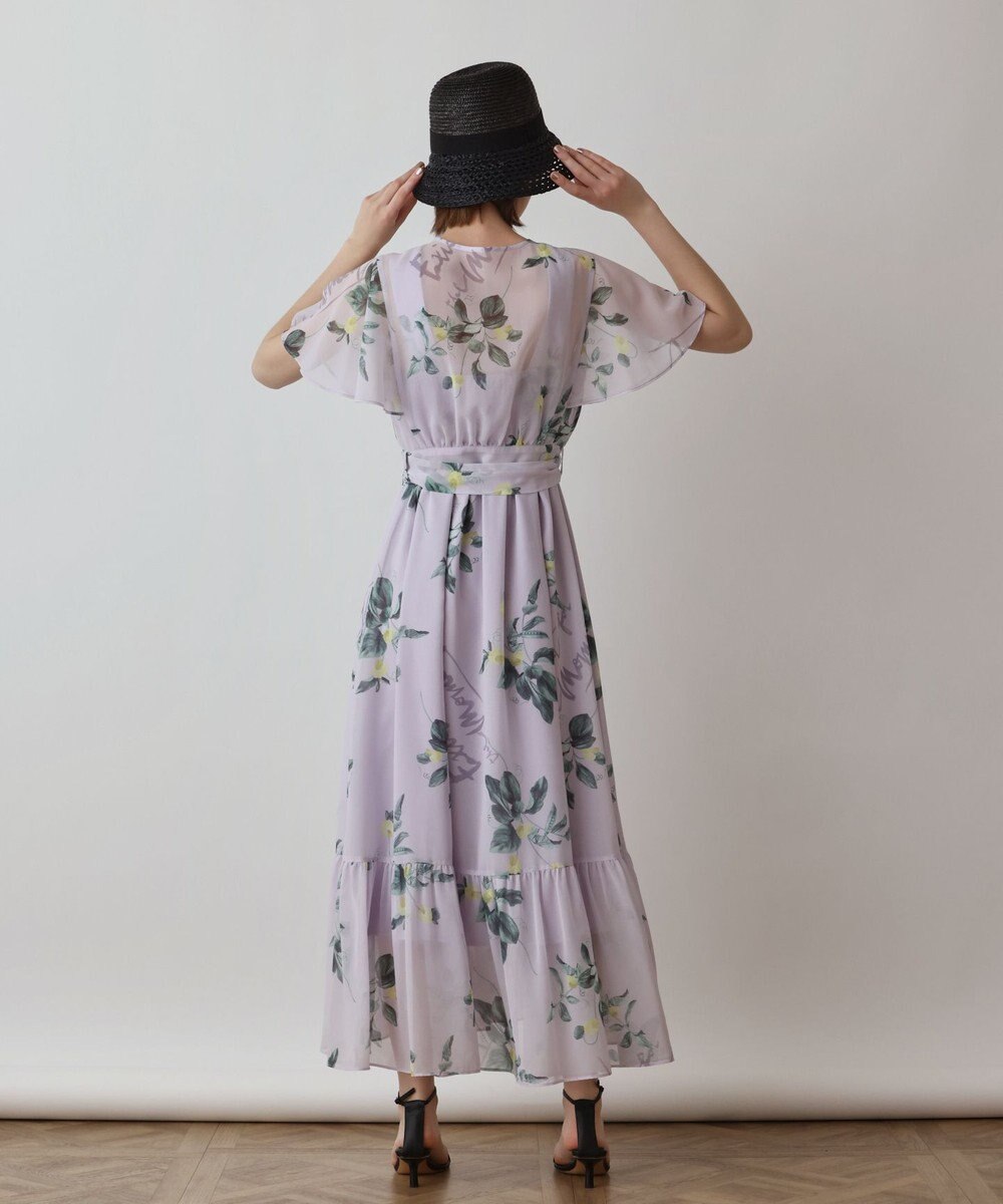 GRACE CONTINENTAL プリントセパレートワンピース 