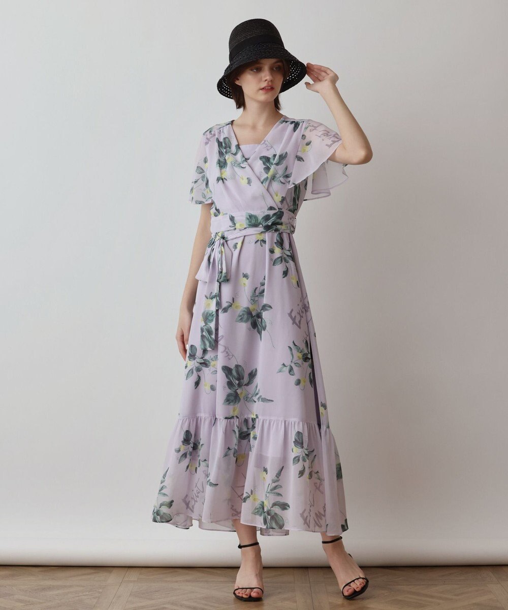 GRACE CONTINENTAL プリントセパレートワンピース 