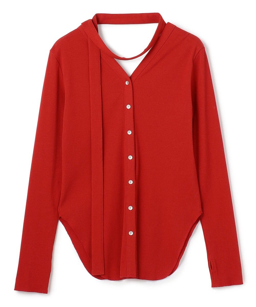 uncrave ヴィンテージリブ 2WAYトップス 