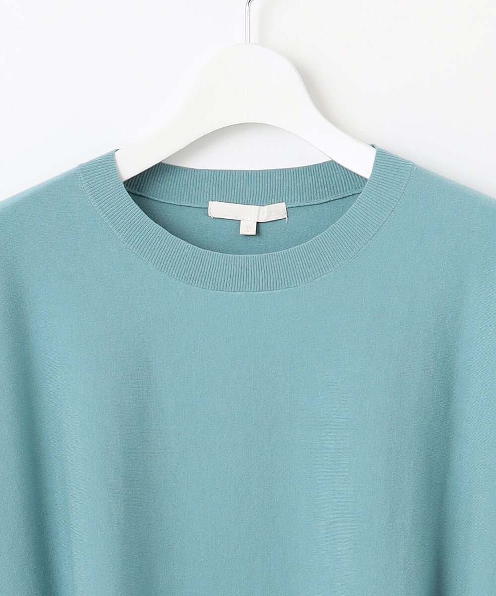 自由区 L 【WEB限定カラーあり】レーヨンストレッチ ニットT 