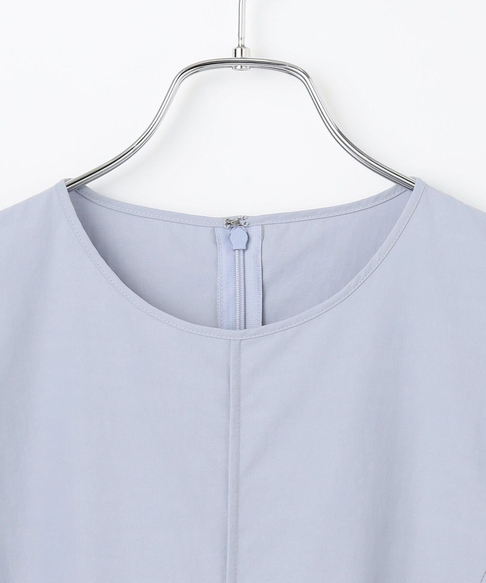 #Newans 【撥水加工/洗濯機可能】〈小柄さんにお勧め〉パフスリーブフレアワンピース 