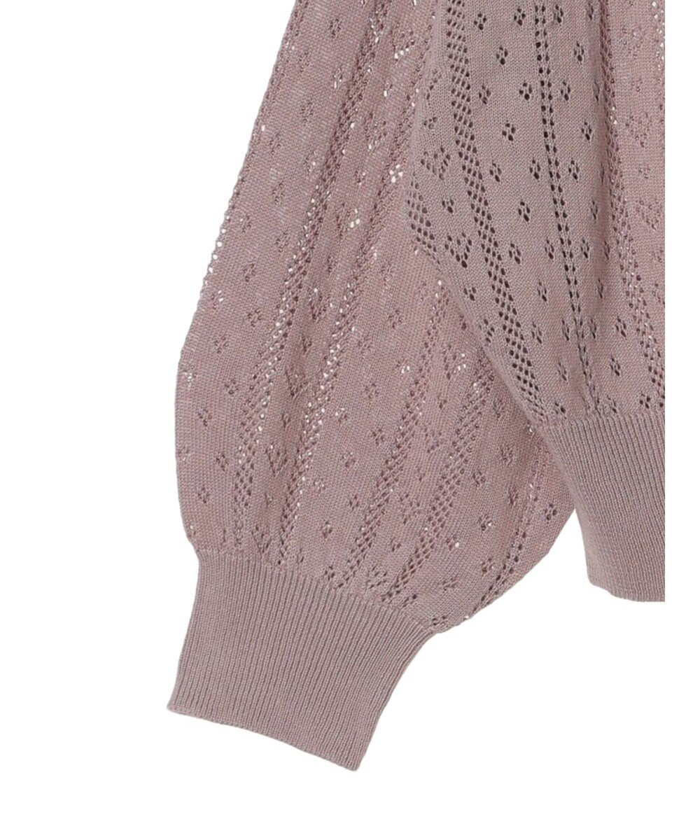 earth music&ecology キラキラボタンハートカーディガン 