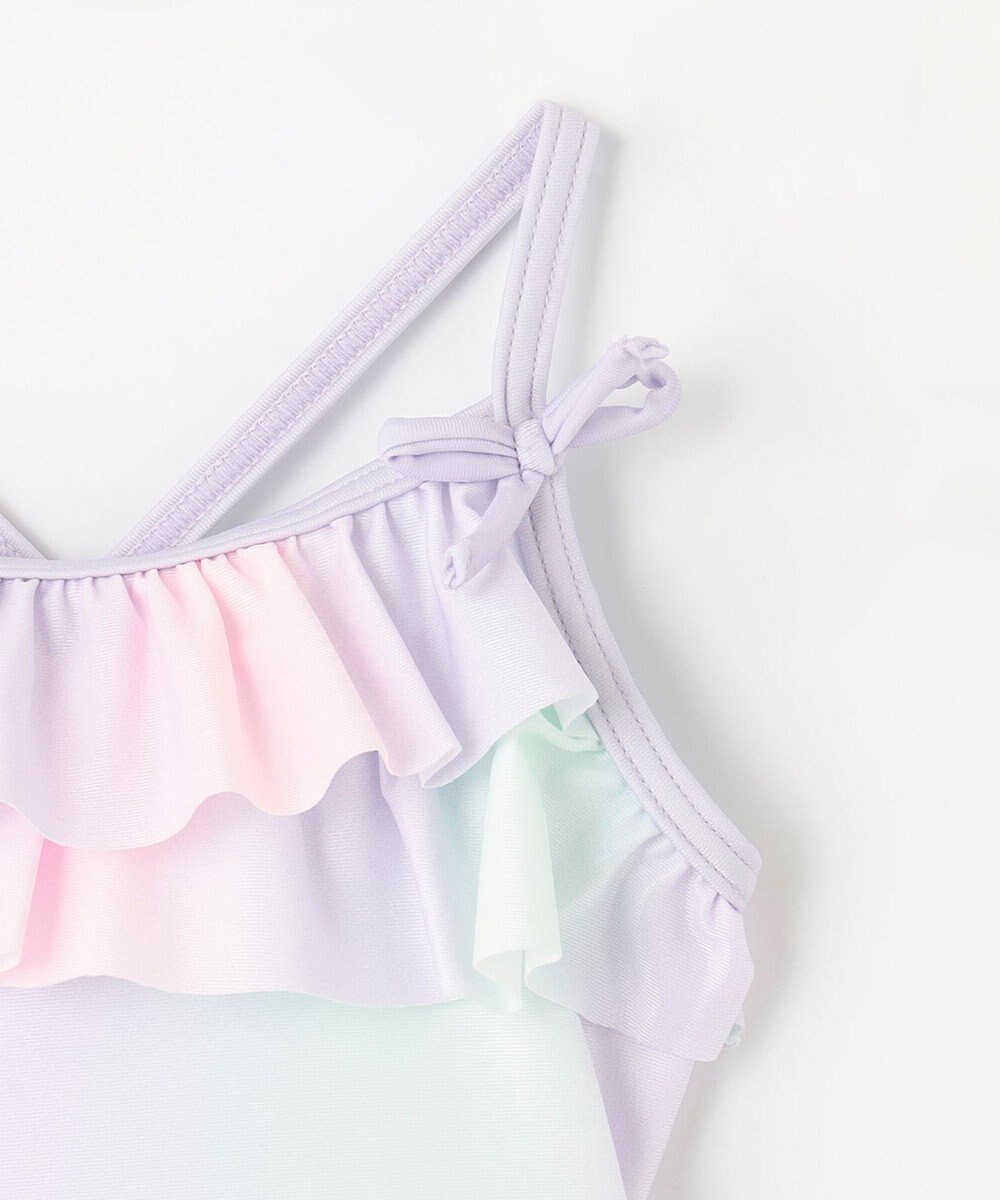 ANY KIDS 総柄フリルワンピース水着 