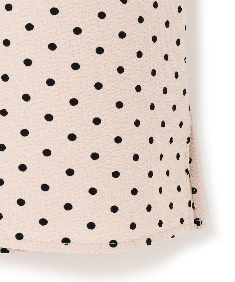 23区 S 【WEB&一部店舗限定/洗える】ドットプリント サッカー ブラウス 