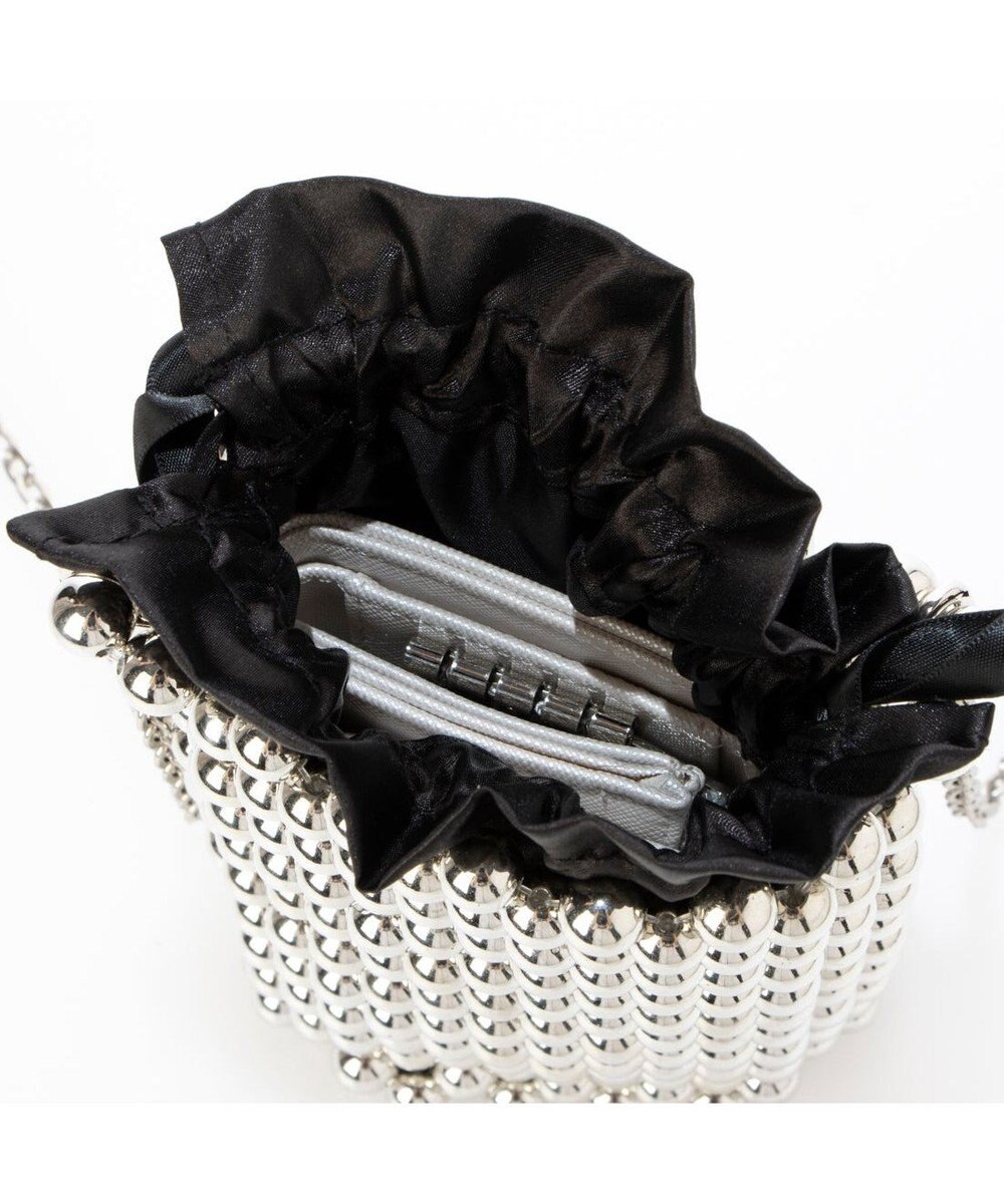 UNBILLION カシュカシュ cachecache / メタルボールチェーンショルダーバッグ 