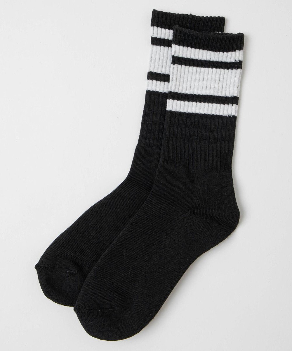 WEGO 底パイルラインソックス 