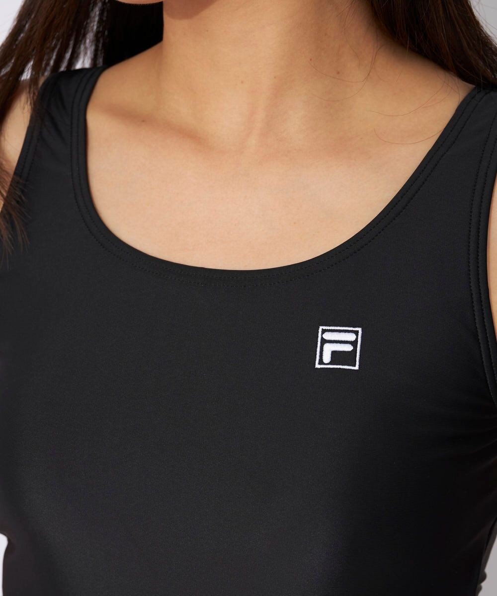 OP／FILA 【FILA】ボーダーUVウェア付水着４点 