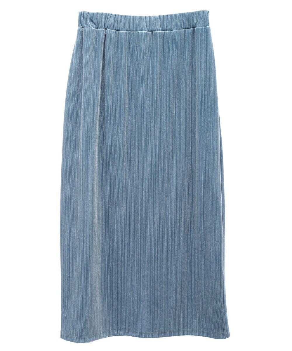 Green Parks ラメベロアＩラインスカート 