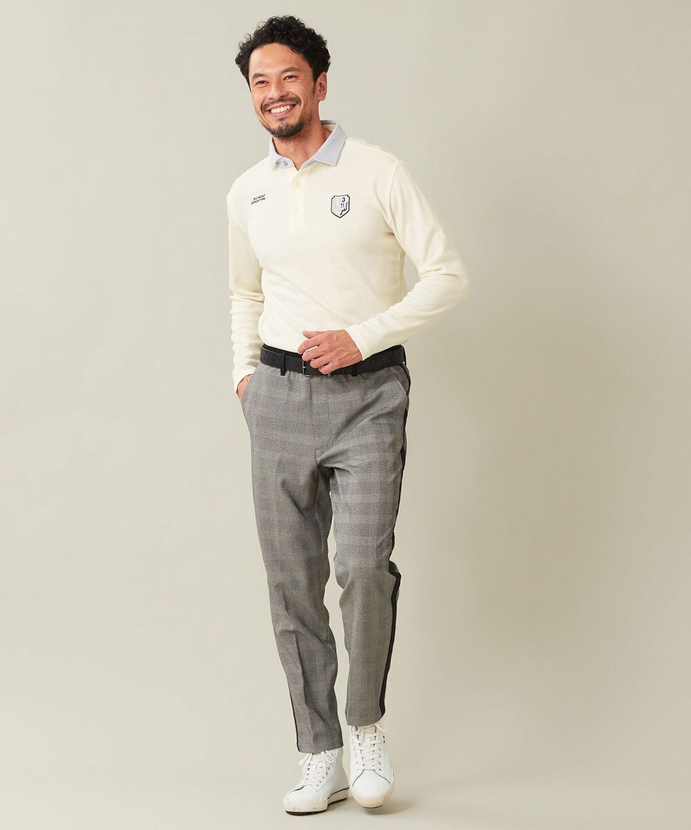 23区GOLF 【MEN】【吸湿発熱】グランサーモカノコ ポロシャツ 