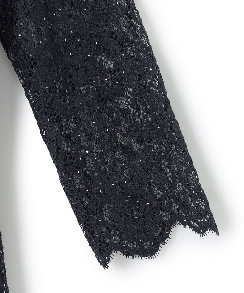 23区 【APPLAUDIR】スパンコールレース ドレス 