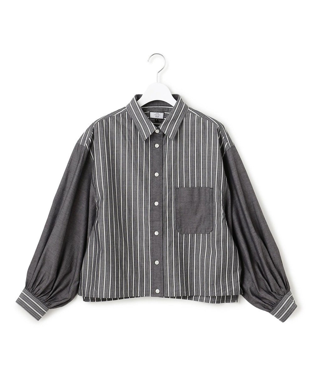 J.PRESS YORK STREET 【WOMEN】タイプライター ショートブラウス 