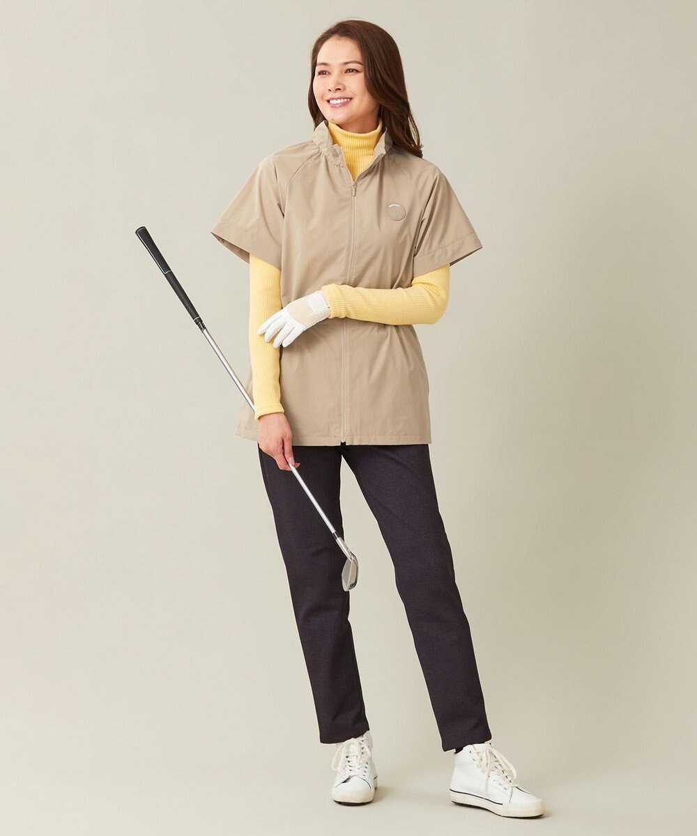 23区GOLF 【WOMEN】【ストレッチ】千鳥柄プリント パンツ 