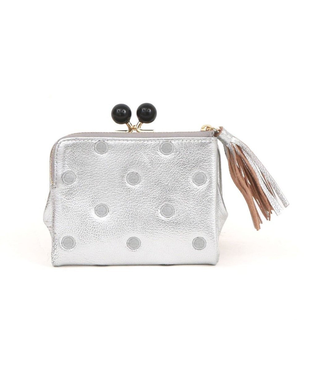 UNBILLION ペルケ perche / アクリル玉がま口2つ折り財布 