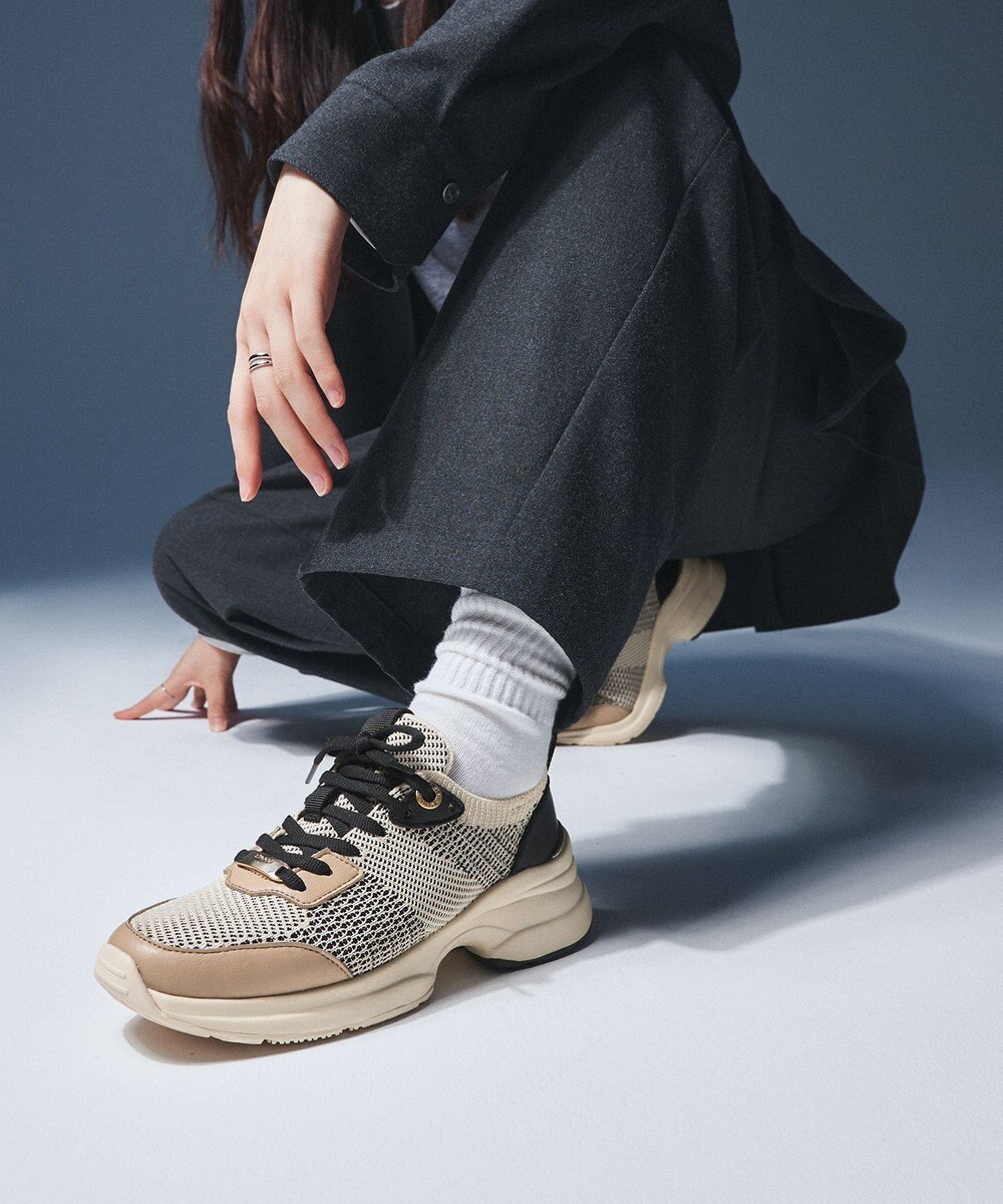 steppi 【VERY掲載 / 撥水 / 洗える】ボリュームソール スニーカー 