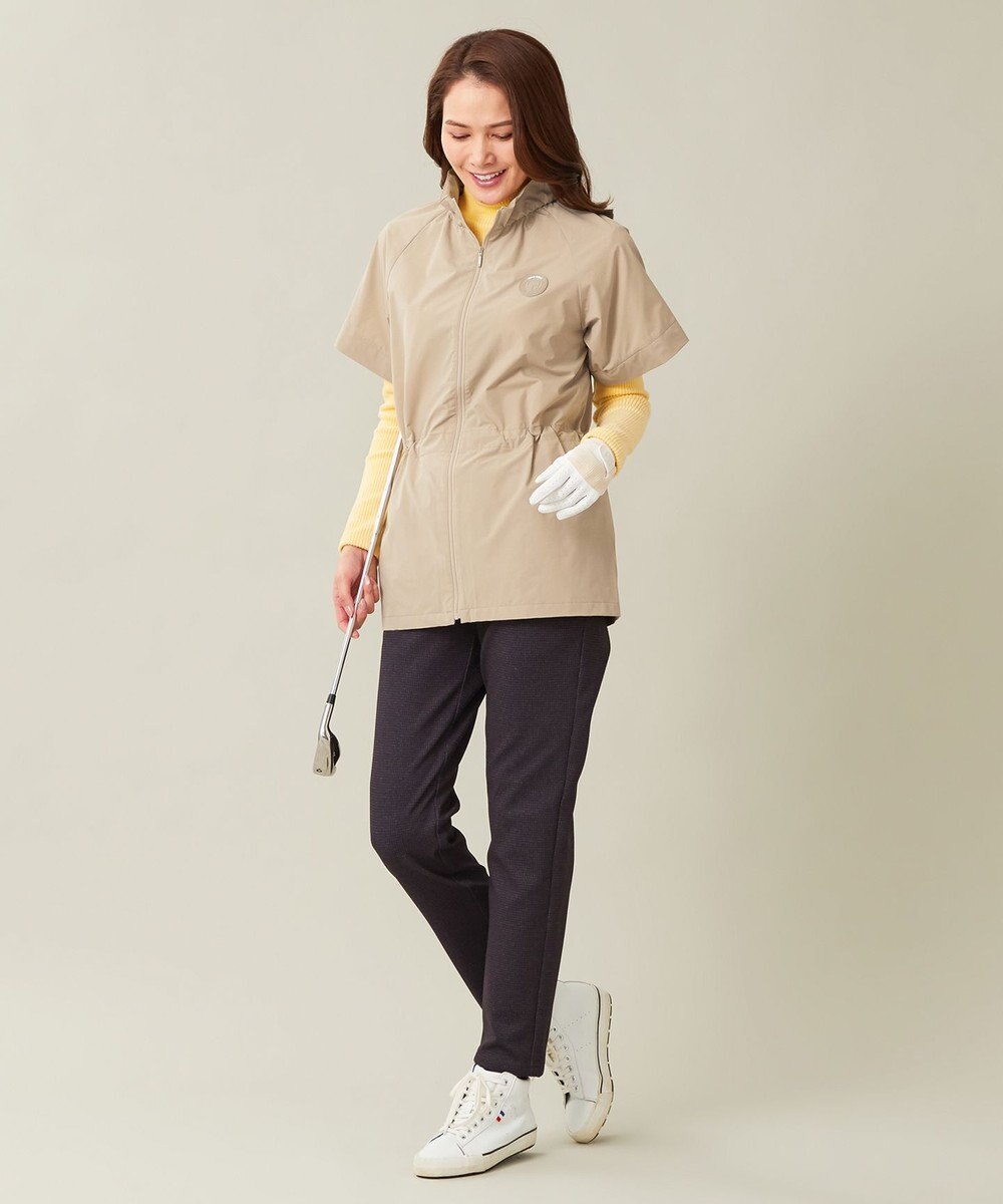 23区GOLF 【WOMEN】【ストレッチ】千鳥柄プリント パンツ 