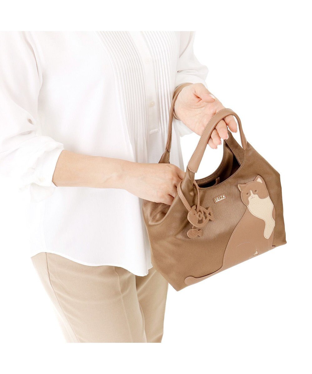 IBIZA アニマーダ　ナイロン　ハンドバッグ 