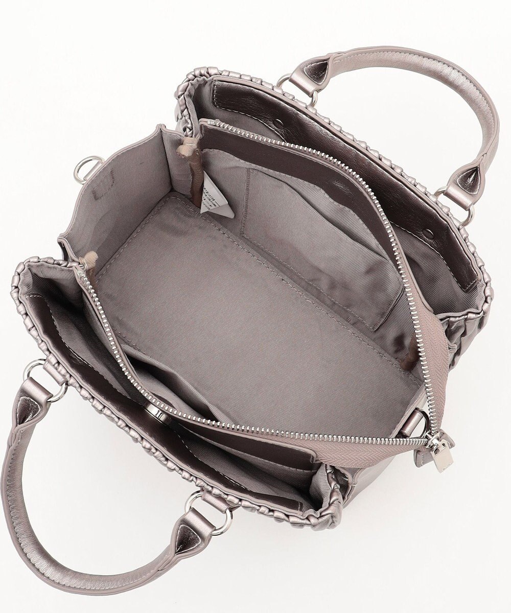 LA BAGAGERIE ランダムプリーツ2WAYハンドバッグ 