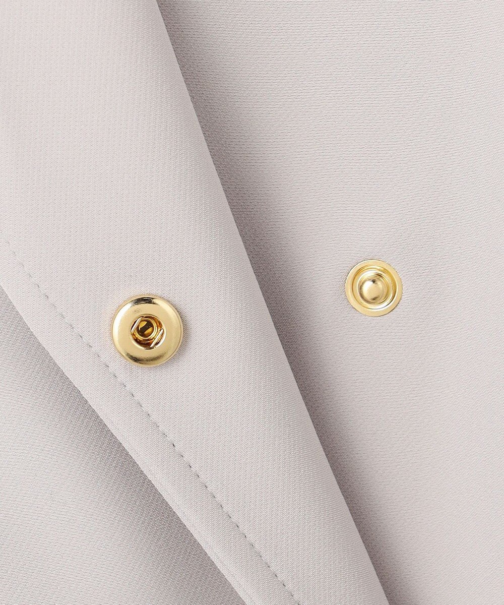 ANY SIS 【2WAY】エレカジストレッチミドルトレンチ コート 