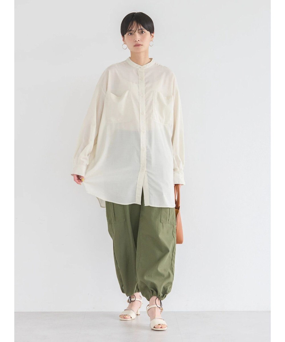 AMERICAN HOLIC イージーケア＋接触冷感　Ｗポケットシャツチュニック 