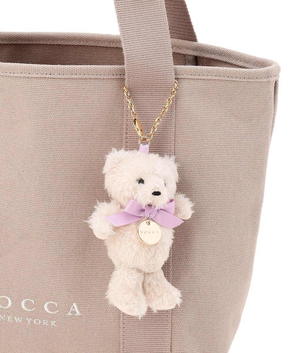 TOCCA 【ぬいぐるみチャーム付き】TOCCA AMICO CANVAS TOTE キャンバストート 